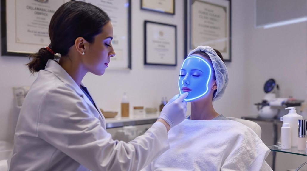 led masks effectiveness debated