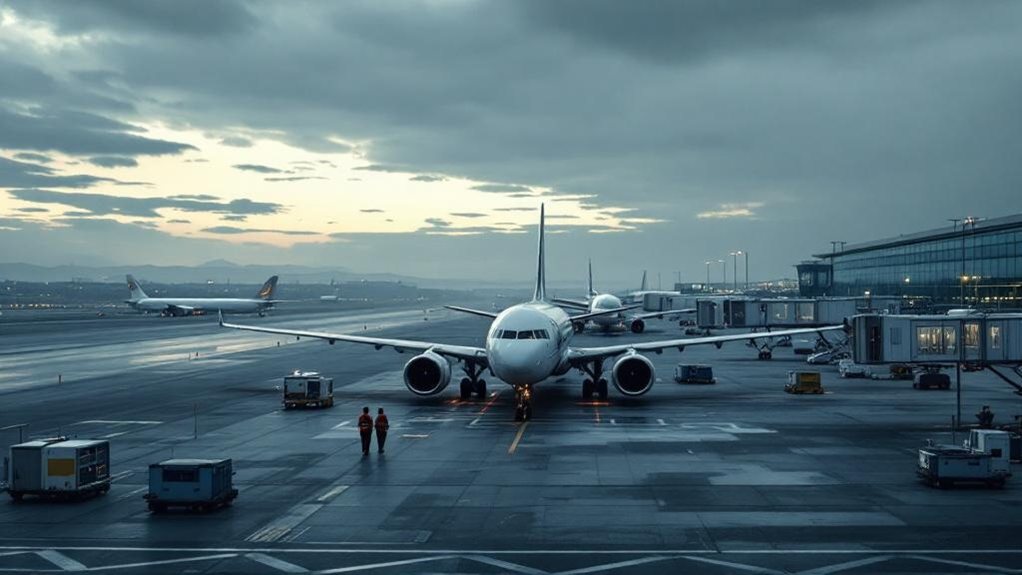 government shutdown flights suspended