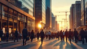 strong yet slowing job market